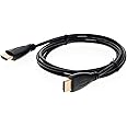 Cable HDMI de alta velocidad de 6 pies 4K HDR 18 Gbps Ethernet de retorno de audio chapado en oro 2.0 60Hz UHD ARC universal