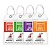 Cruise Luggage Tags - Large Tag Holders for your Cruise Ship Luggage eTags [2019 & 2020] Clear, Plastic & Waterproof