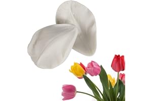 AK ART KITCHENWARE Gumpaste Flower Kit Tulip Petal Veiners Silicone Veining Molds Fondant Tools Cake Decorating Supplies (VM1