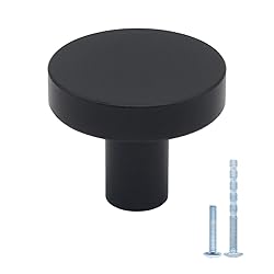 HANIHUA 80 Pack Matte Black Cabinet Knobs, Dresser