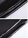 KUFV Women's Pu Leather Short Sleeve Bodycon Pencil Party Bandage Dress (M) Black