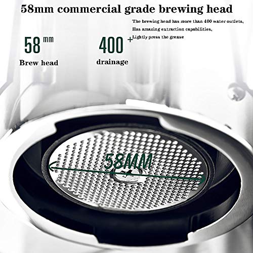 RLIRLI Espressomaschine mit Pumpe, traditionell, für Kaffeemaschine und Cappuccino, kleine Espressomaschine, für den… – Bild 3