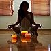 ILY Nature's Light Natural & Unscented White Soy Pillar Ball Candle 65 Hour Burn Time 4 Inch 1.2 lb. Grown and Made in The USA