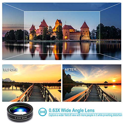 image for DDcafor Phone Camera Lens Kit, 20X Telephoto Lens with Tripod, Shutter
