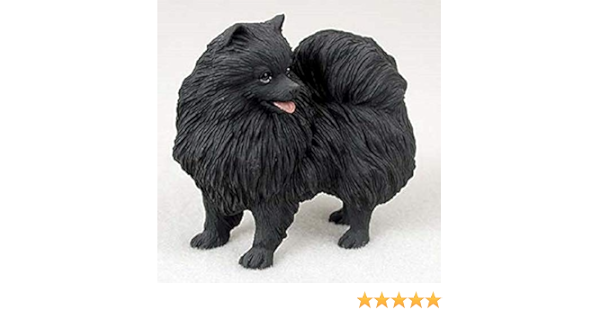 Conversation Concepts Pomeranian Dog Figurine Black Amazon Ca Home