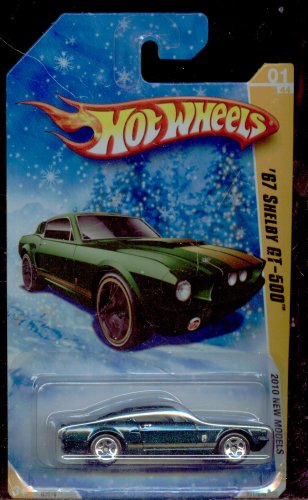 Hot Wheels 2010-001/240 NEW Models 01/44 '67 Shelby Gt-500 Snow Scene Series 1:64 Scale
