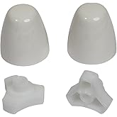 American Standard 7381148-200.0200A Bolt Cap Kit, EZ Install Toilets-White