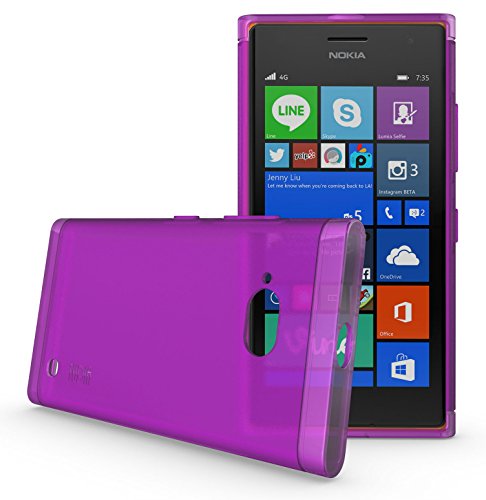 TUDIA LITE TPU Bumper Protective Case for Nokia Lumia 730 (Purple)