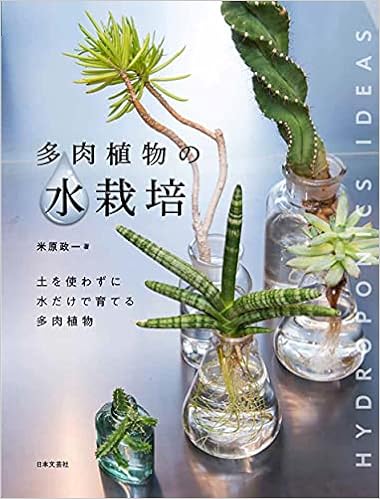 多肉植物の水栽培 土を使わずに水だけで育てる多肉植物 日本文芸社 政一 米原 本 通販 Amazon