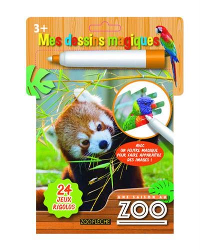 Mes Dessins Magiques Une Saison Au Zoo Avec Un Feutre