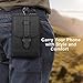 MoKo Tactical Phone Holster, EDC Molle Pouch Belt Waist Bag for 6.8