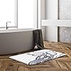 Octopus Tentacles Bath Mat,Kraken Ocean Sea Monster Non-Slip Bathroom Rug Shower Floor Carpet,Kids Nautical Decor Bath Rug,Absorbent Doormat Bedroom Rug Kitchen Toilet Floor,19.7" x 31.5"
