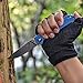 KIZER Knives Pocket Knife with Clip Blue G10 Handles Material EDC Folding knife, Begleiter V4458A3