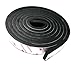 Gourd High Elasticity Foam Seal Tape, Self Adhesive, All-Climate Auto and Marine Weatherstrip, 80