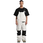 GSOU SNOW Snowboard Bibs Mens Ski Bibs Overalls Snow Pants Womens Waterproof Insulated Sport
