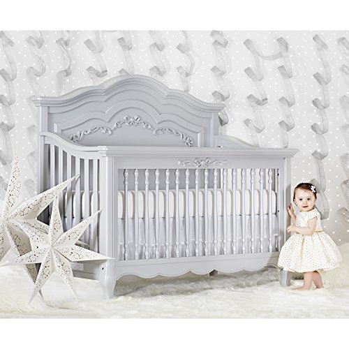 Evolur Aurora 5in1 Convertible Crib and Double Dresser with Free 260