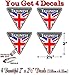 4 Motorcycle British Flag 2.5