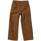 Carhartt Baby & Toddler Boys' Washed Dungaree Pants, Brown, 6 Months