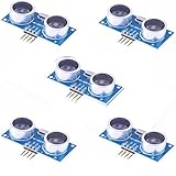 Gowoops 5PCS HC-SR04 Ultrasonic Module Distance Measuring Transducer Sensor for Arduino