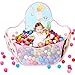 EocuSun Kids Ball Pit Ball Tent Pop up Children Baby Toy Toddler Ball Pit for Indoor Outdoor Play, Balls Not Included (Pink)