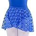 HDW DANCE Lace Dance Wrap Skirts for Women and Kids Cotton Waistband