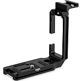 Leftfoto A7M4 L Bracket Plate for Sony A7M4/A7 IV / A7S III / A1,Arca Swiss Quick Release Vertical ShootL-Shape Mount Plate,Quick Switch Between Horizontal and Vertical Shooting