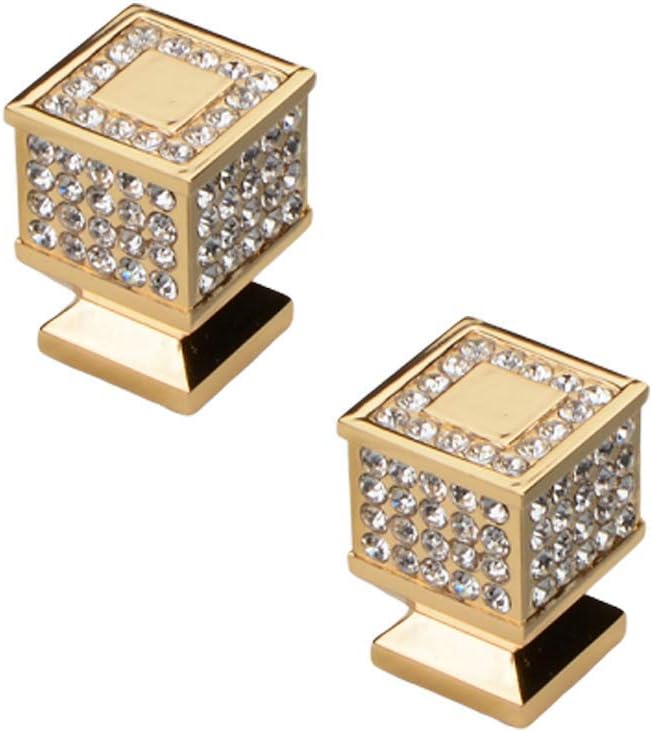 WENYAO Pomo de Puerta de Cristal, Moderno y Minimalista Tirador de