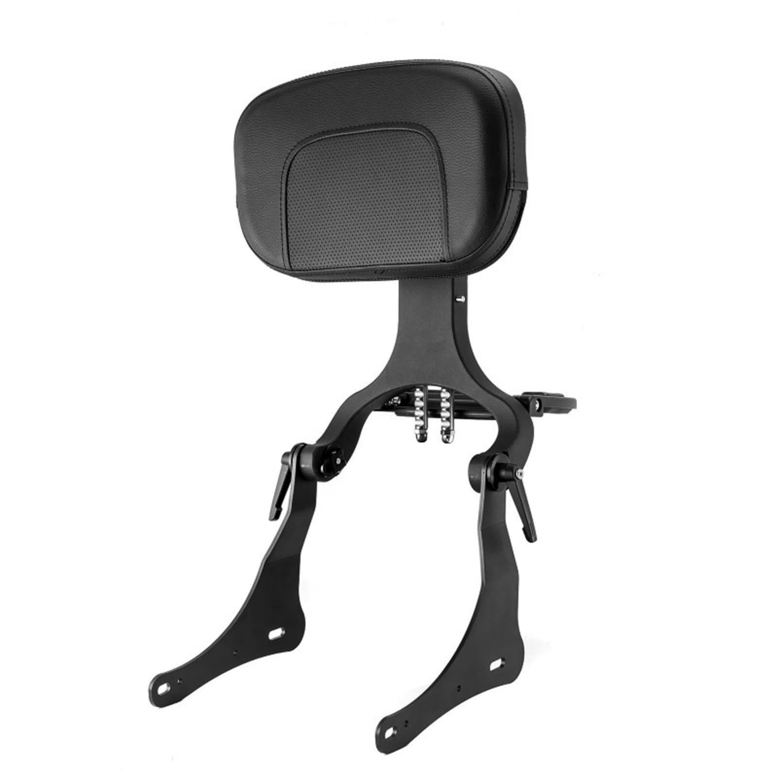 Photo 1 of GTYKMY Motorcycle Driver Passenger Backrest Sissy Bar Adjustable Backrest for K-awasaki Vulcan S 650 2015-2025 with Motorbike Folding Luggage Rack