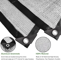 Aluminet 85% Heavy Duty Shade Cloth Mesh Sun Block