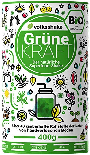 Volksshake-Gruene-Kraft-BIO-Smoothiepulver-DE-OeKO-006-Die-natuerliche-Superfood-Formel-ueber-40-bezaubernde-Naturstoffe-wie-Weizengras-Moringa-Maca-Ashwagandha-Gerstengras-Kurkuma-viel-mehr Volksshake-Gruene-Kraft-BIO-Smoothiepulver-DE-OeKO-006-Die-natuerliche-Superfood-Formel-ueber-40-bezaubernde-Naturstoffe-wie-Weizengras-Moringa-Maca-Ashwagandha-Gerstengras-Kurkuma-viel-mehr