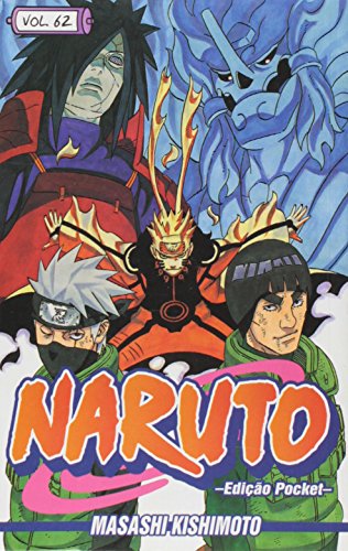Livro Naruto Pocket Volume 62
