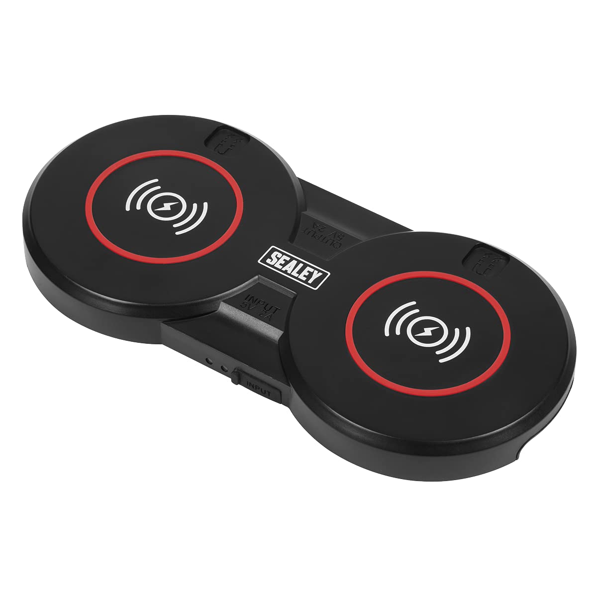 Sealey WCB4 5V-2A Double Wireless Charging Base