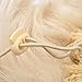 FESHFEN Bridal Hair Bun Updo Scrunchy Scrunchie Hairpiece Wig Hair Ribbon Ponytail Extensions Clips Straight Drawstring Hair Chignons Topknot Knot-4# Medium Brown
