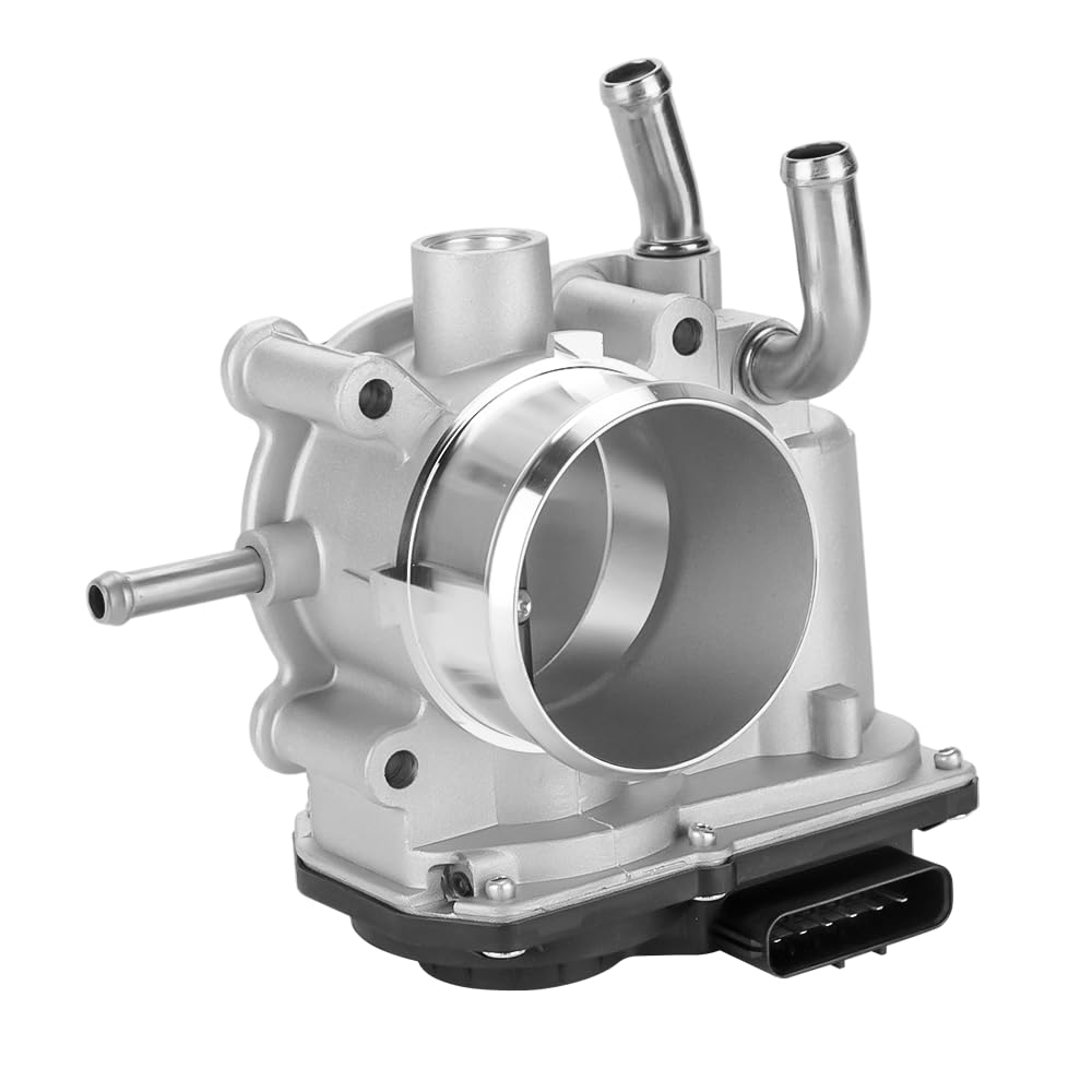 Photo 1 of Electronic Throttle Body Assembly Compatible for Hyundai Veloster 2012-2017 / Accent 2012-2019 | for Kia Rio 2012-2018 / Soul 2012-2019 | for Dodge Attitude 2012-2014 1.6L 4Cyl Replace# 35100-2B300