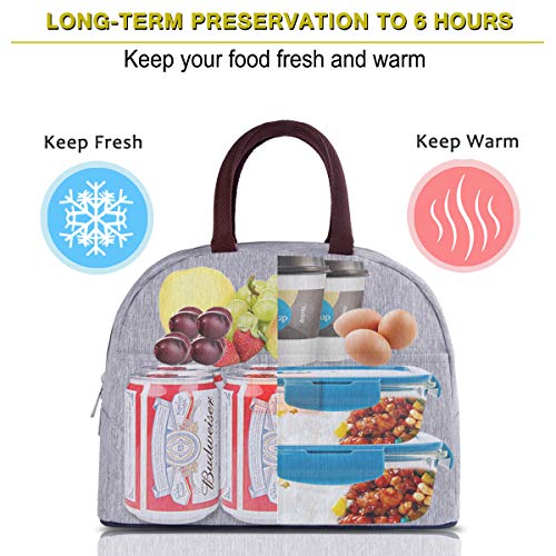 image for BALORAY Lunch Bag Tote Bag Lunch Organizer Lunch Holder Insulated Lunc