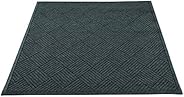 Guardian EcoGuard Diamond Indoor Wiper Floor Mat, Recycled Plactic and Rubber, 3'x5', Charco