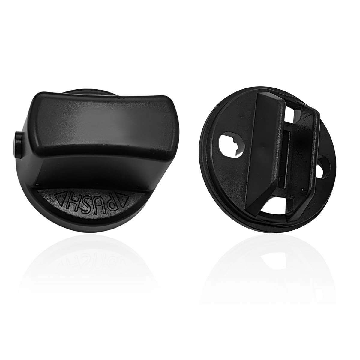 KVAEY Ignition Key Knob Push Turn Switch, Keyless