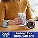 Dixie To Go Paper Coffee Cups With Lids, 12 oz, 66 ct, Disposable Insulated Paper Cups for On-The-Go Hot or Cold Beverages