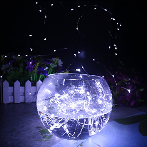 image for 4 Set Lhomeled Led String Lights 16.5ft/5m 50 Leds Decorative Fairy Ba