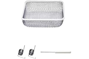 hillhub 5PCS RV Furnace Vent Cover, Stainless Steel Mesh for Water Heater Vents, Flying Insect Screen and Bug Covers for Camper, RV Accessories for Outside with Installation Tool