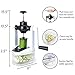 Spiralizer Vegetable Slicer Mandoline Julienne - with Juicer (9 in 1)& Food Catch Tray- Zoodle Noodle Maker for Zucchini Spaghetti Noodles & Spiral Vegetables - Best Spiralizers Veggie Cutter Zoodler