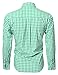 KoJooin Men's Long Sleeve Checkered Bavarian Oktoberfest Shirt for Lederhosen