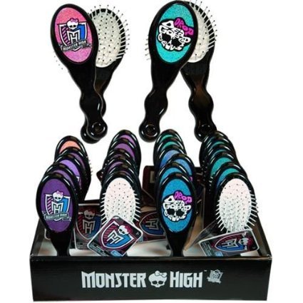 Monster High Hair Brush x 2 (1 Each Color)