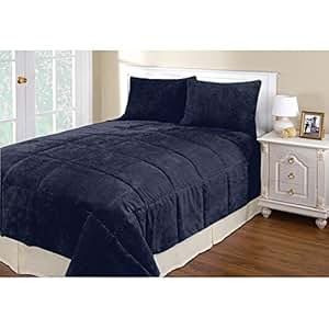 Amazon.com: Cozy Quarters Inc Corduroy 3-piece Comforter