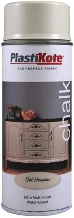 PlastiKote Chalk Finish Spray Old Hessian 400ml, 400 ml (Pack of 1) - Image 3