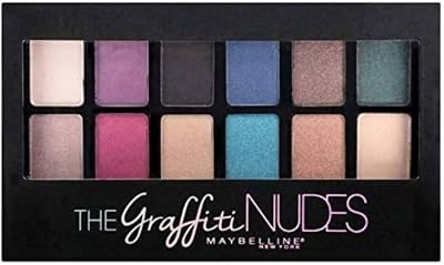 Maybelline The Graffiti Nudes Eyeshadow Palette 12 Shade Metallic Palette
