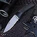 Folding Knife - EDC Pocket Knife - Outdoor Fold Knifes Classic Stainless Steel Folder with Rubber Handle - Best Utility Pocket Knife for Urban and Hiking Use - Grand Way 5292