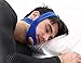 VANVENE Stop Snoring CPAP Chin Strap and Anti Snoring Solution,Adjustable Anti-Snore Supporter Device (Blue Strap)