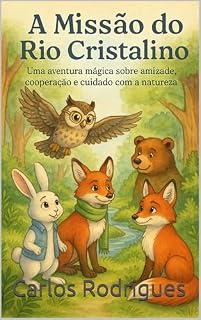 Livro A Missão do Rio Cristalino: Uma aventura mágica sobre amizade, cooperação e cuidado com a natureza