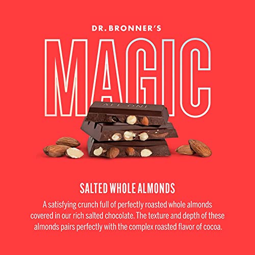 Dr. Bronner's Magic AllOne Chocolate Salted Whole Almonds Bar